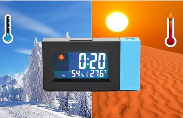 RELOJ ALARMA PROYECTOR 🎥 + ENVIO GRATIS✅