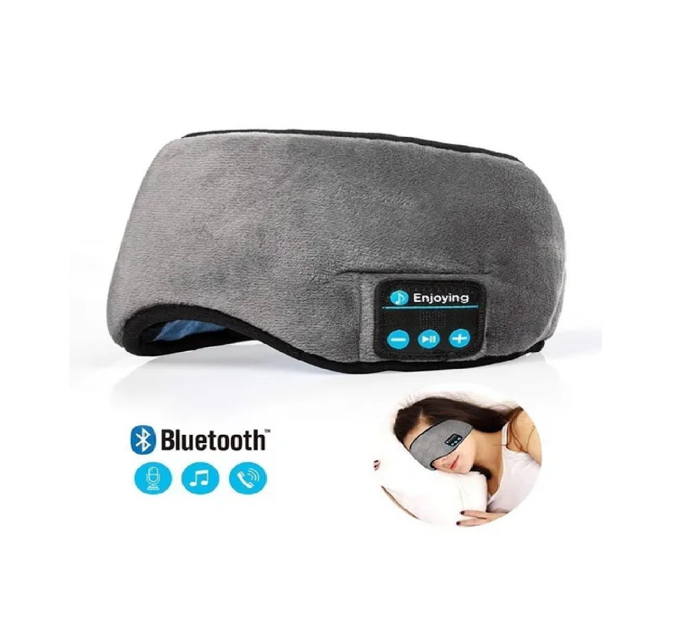 Antifaz para Dormir con Auriculares Bluetooth®︎ | ENVIO GRATIS ✅