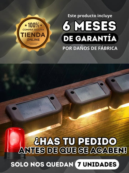 Luces solares para exteriores SET DE 8 UNIDADES | ENVIO GRATIS✅